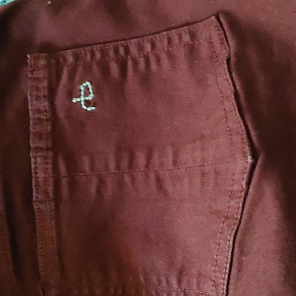 Rag and Bone burgundy skinny zipper capris size 26 - Picture 8 of 8